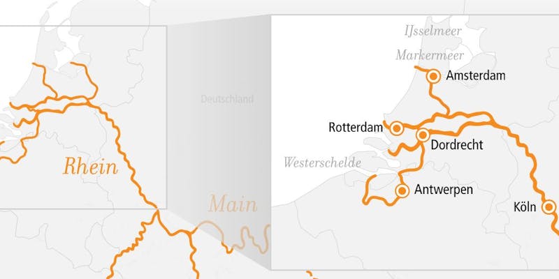 Rhein Erlebnis Amsterdam und Rotterdam 2022